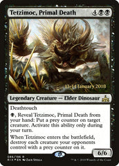 Tetzimoc, Primal Death [Rivals of Ixalan Prerelease Promos]