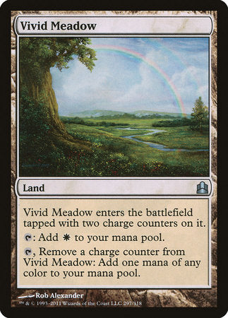 Vivid Meadow [Commander 2011] | Rook's Games and More