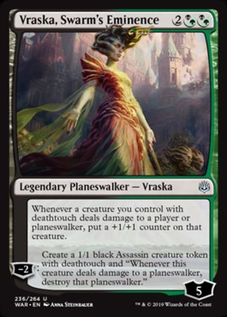 Vraska, Swarm's Eminence [War of the Spark] | Rook's Games and More