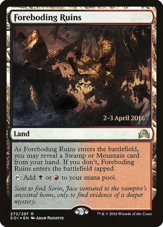 Foreboding Ruins [Shadows over Innistrad Promos] | Rook's Games and More