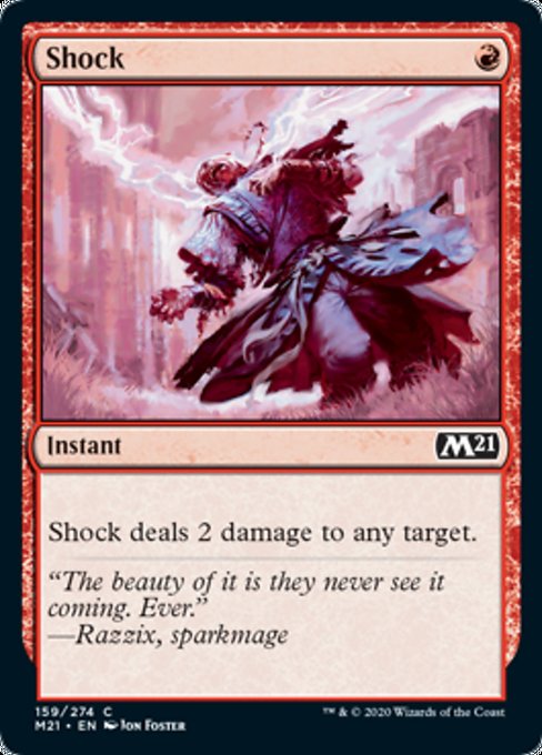 Shock [Core Set 2021] | Rook's Games and More