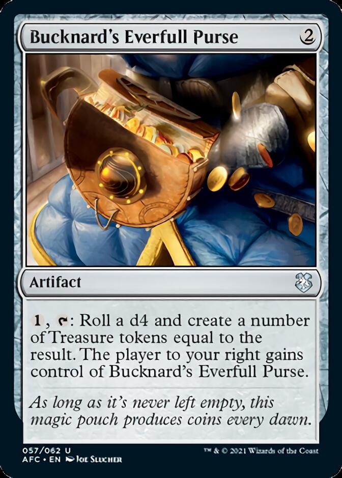 Bucknard's Everfull Purse [Dungeons & Dragons: Adventures in the Forgotten Realms Commander] | Rook's Games and More