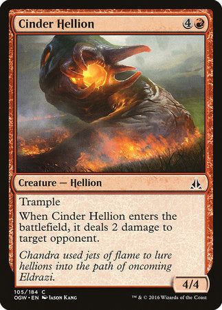 Cinder Hellion [Oath of the Gatewatch] | Rook's Games and More