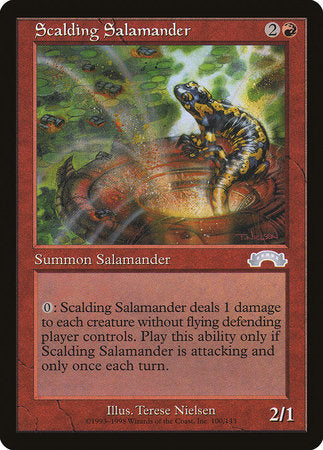 Scalding Salamander [Exodus] | Rook's Games and More