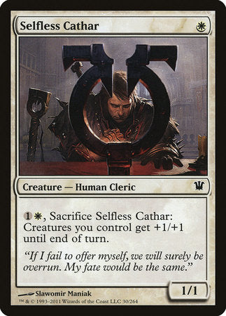 Selfless Cathar [Innistrad] | Rook's Games and More