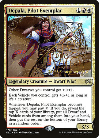 Depala, Pilot Exemplar [Kaladesh Promos] | Rook's Games and More