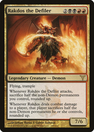 Rakdos the Defiler [Dissension] | Rook's Games and More