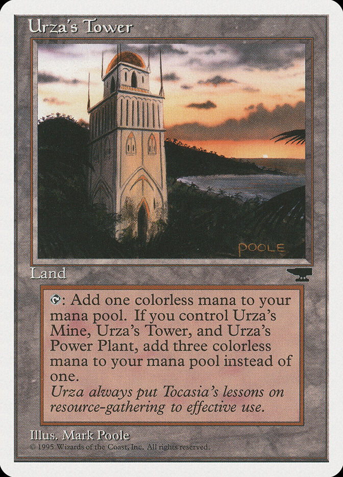 Urza's Tower (Sunset) [Chronicles] | Rook's Games and More