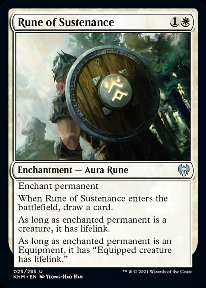 Rune of Sustenance [Kaldheim] | Rook's Games and More