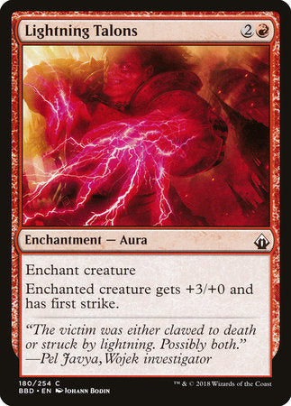 Lightning Talons [Battlebond] | Rook's Games and More