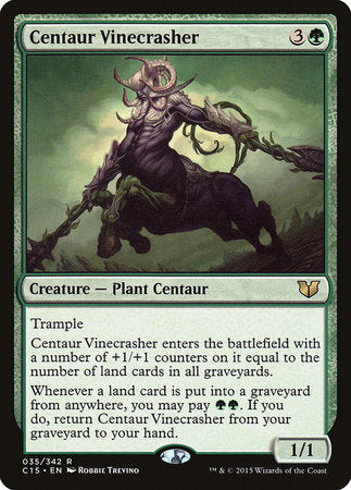 Centaur Vinecrasher [Commander 2015] | Rook's Games and More