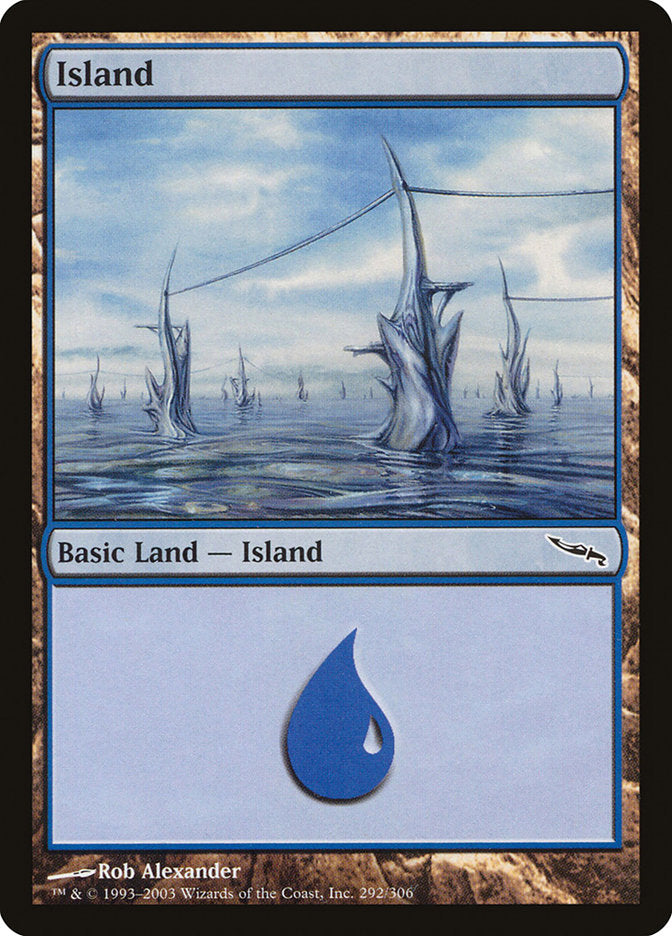 Island (292) [Mirrodin] | Rook's Games and More