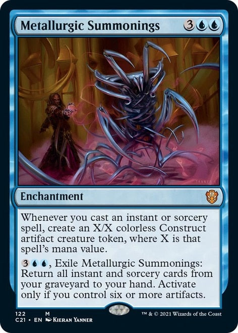 Metallurgic Summonings [Commander 2021] | Rook's Games and More
