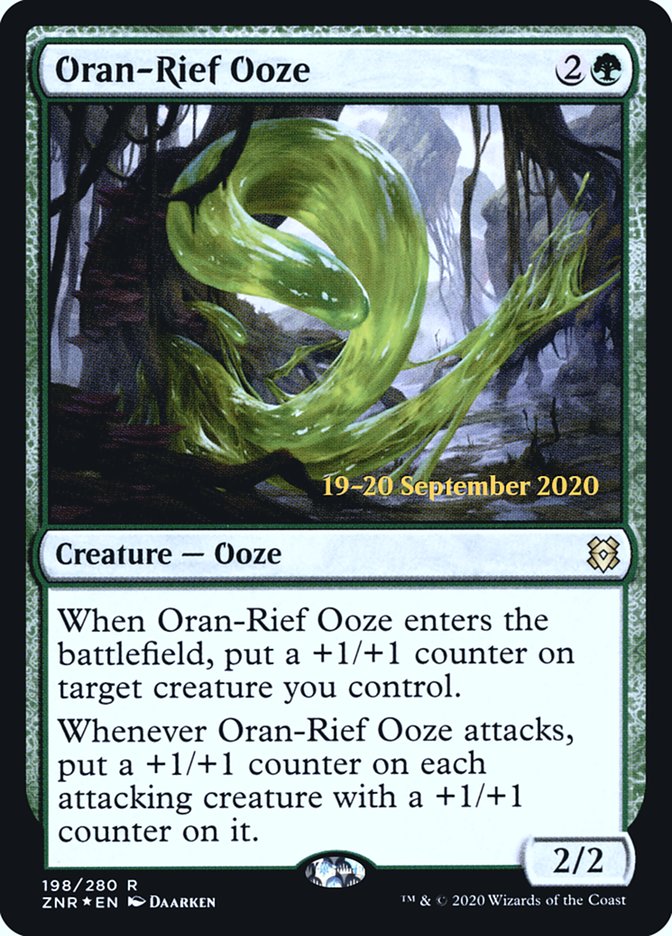 Oran-Rief Ooze  [Zendikar Rising Prerelease Promos] | Rook's Games and More