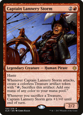 Captain Lannery Storm [Ixalan] | Rook's Games and More