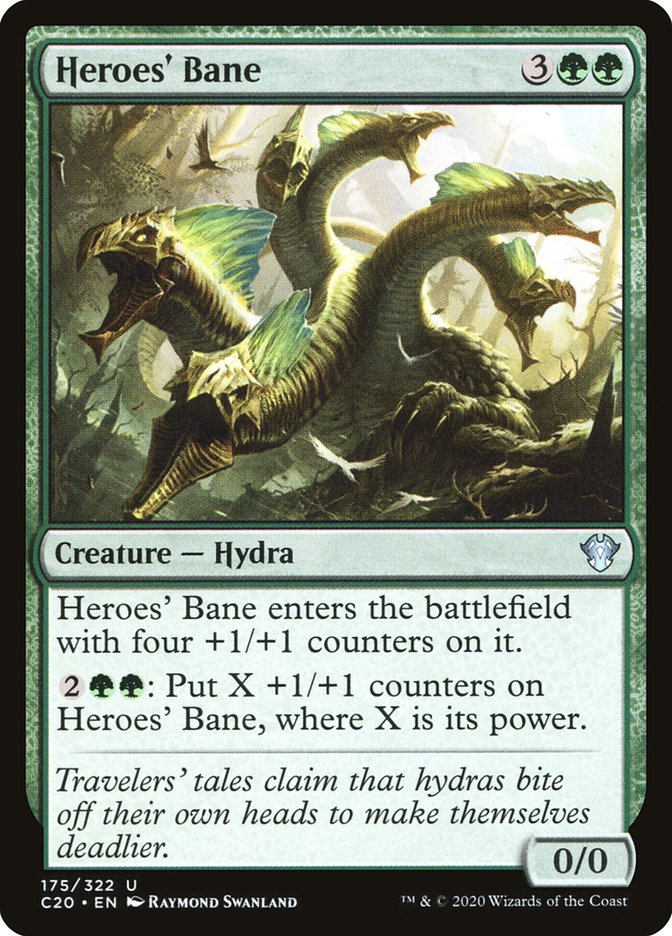 Heroes' Bane [Commander 2020] | Rook's Games and More