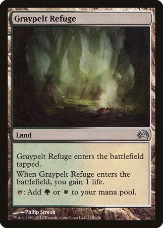 Graypelt Refuge [Planechase 2012] | Rook's Games and More