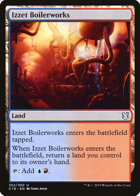 Izzet Boilerworks [Commander 2019] | Rook's Games and More