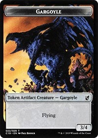 Gargoyle // Egg Double-sided Token [Commander 2019 Tokens] | Rook's Games and More