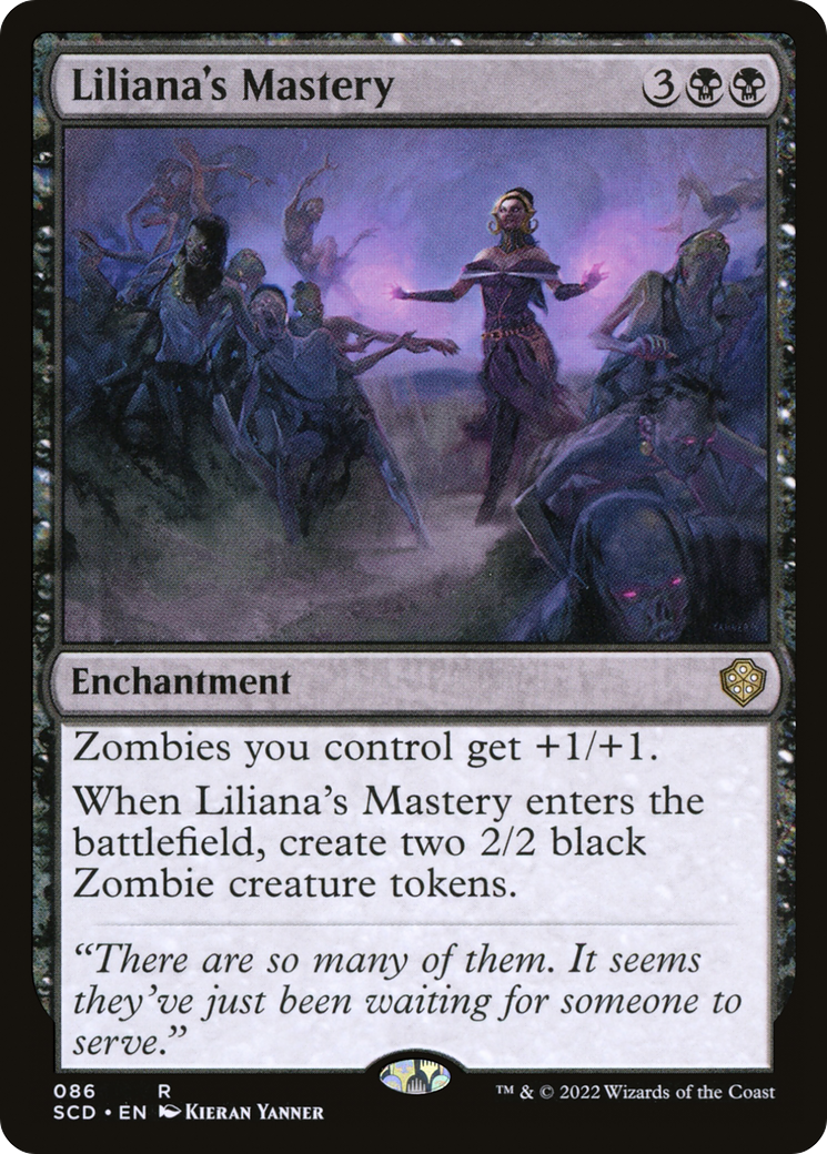 Liliana's Mastery [Starter Commander Decks] | Rook's Games and More