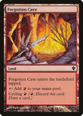 Forgotten Cave [Commander 2013] | Rook's Games and More