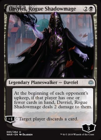 Davriel, Rogue Shadowmage [War of the Spark] | Rook's Games and More