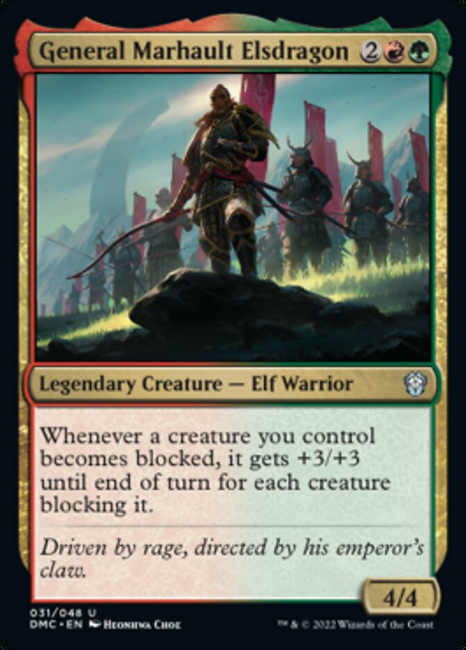 General Marhault Elsdragon [Dominaria United Commander] | Rook's Games and More