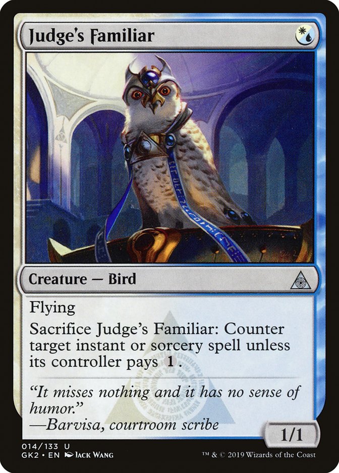 Judge's Familiar [Ravnica Allegiance Guild Kit] | Rook's Games and More