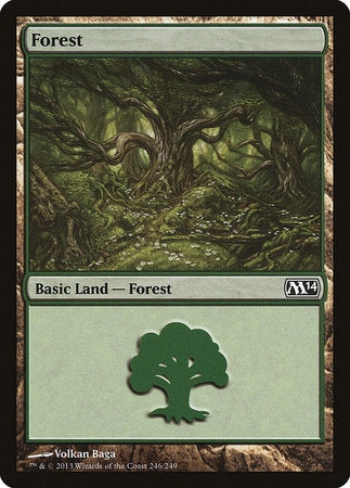 Forest (246) [Magic 2014] | Rook's Games and More