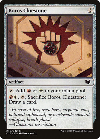 Boros Cluestone [Commander 2015] | Rook's Games and More