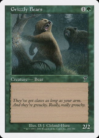 Grizzly Bears [Seventh Edition] | Rook's Games and More