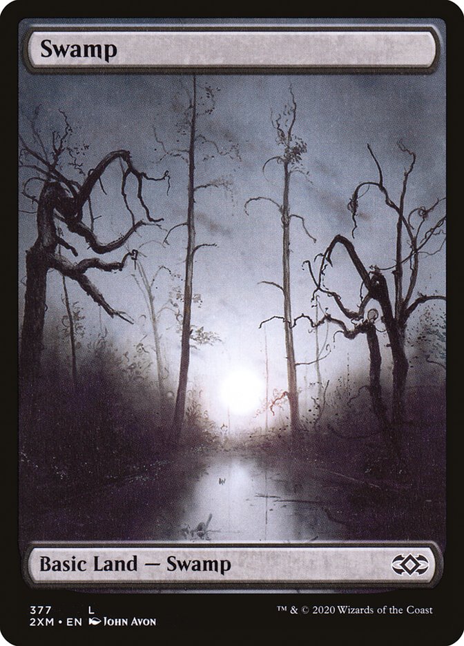 Swamp (377) [Double Masters] | Rook's Games and More