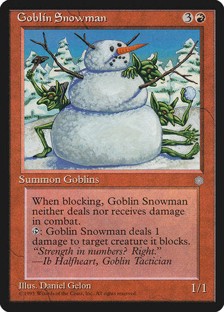 Goblin Snowman [Ice Age] | Rook's Games and More