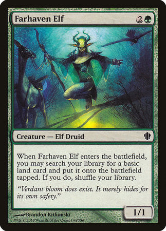 Farhaven Elf [Commander 2013] | Rook's Games and More