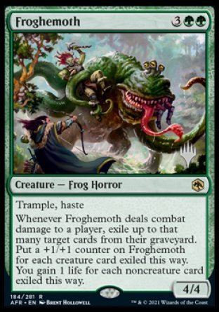 Froghemoth (Promo Pack) [Dungeons & Dragons: Adventures in the Forgotten Realms Promos] | Rook's Games and More