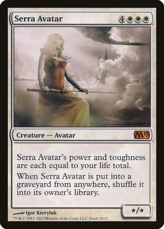 Serra Avatar [Duels of the Planeswalkers Promos 2012] | Rook's Games and More