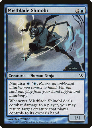 Mistblade Shinobi [Betrayers of Kamigawa] | Rook's Games and More