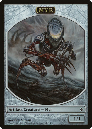 Myr Token [New Phyrexia Tokens] | Rook's Games and More