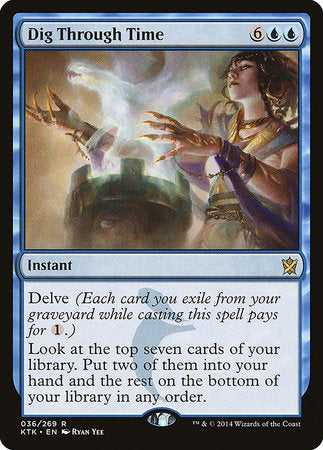 Dig Through Time [Khans of Tarkir] | Rook's Games and More
