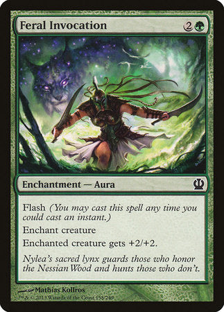 Feral Invocation [Theros] | Rook's Games and More