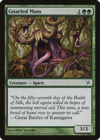 Gnarled Mass [Betrayers of Kamigawa] | Rook's Games and More
