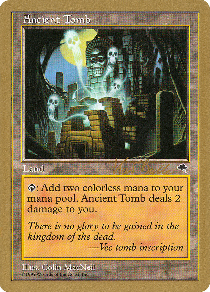 Ancient Tomb (Kai Budde) [World Championship Decks 1999] | Rook's Games and More