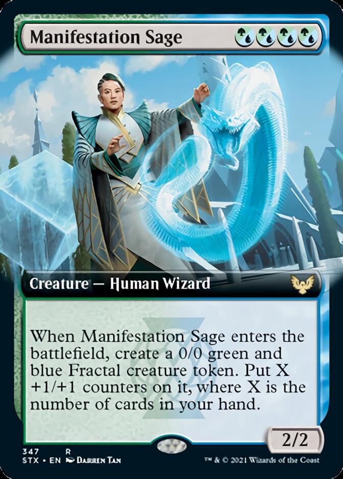 Manifestation Sage (Extended) [Strixhaven: School of Mages] | Rook's Games and More