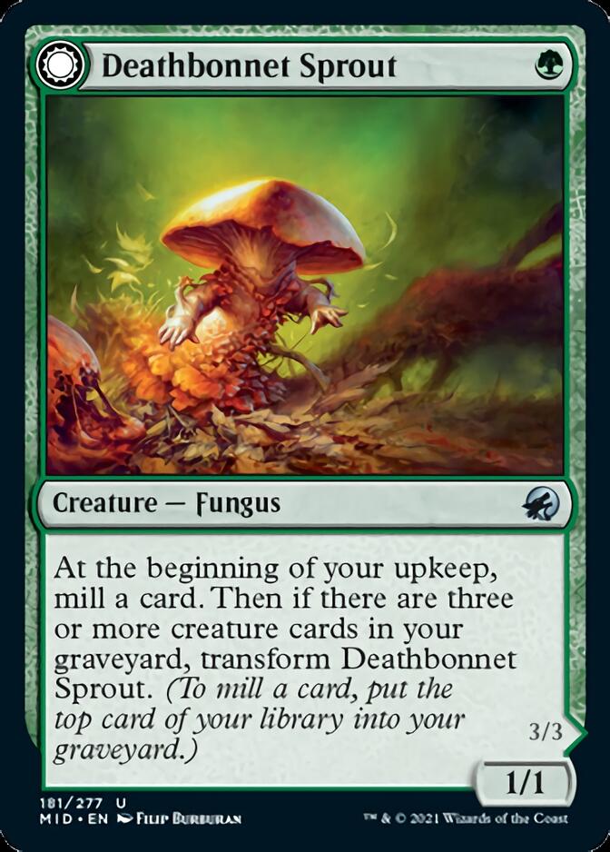 Deathbonnet Sprout // Deathbonnet Hulk [Innistrad: Midnight Hunt] | Rook's Games and More