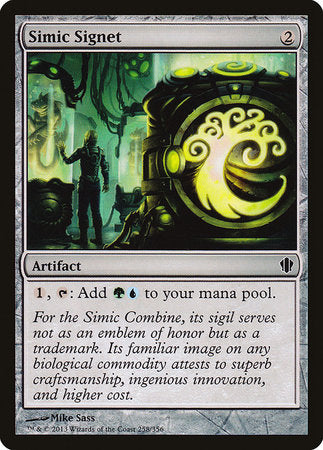 Simic Signet [Commander 2013] | Rook's Games and More