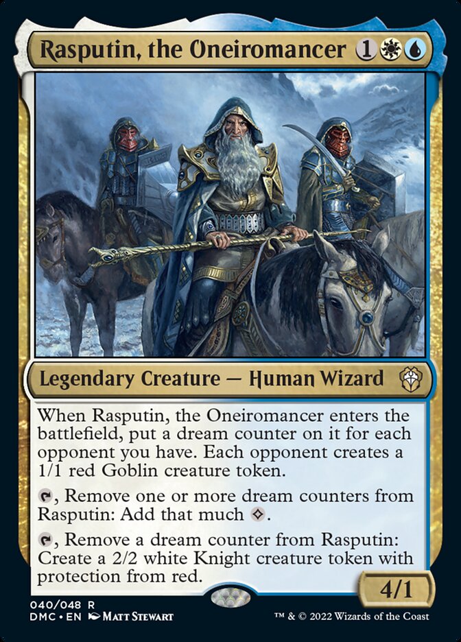 Rasputin, the Oneiromancer [Dominaria United Commander] | Rook's Games and More