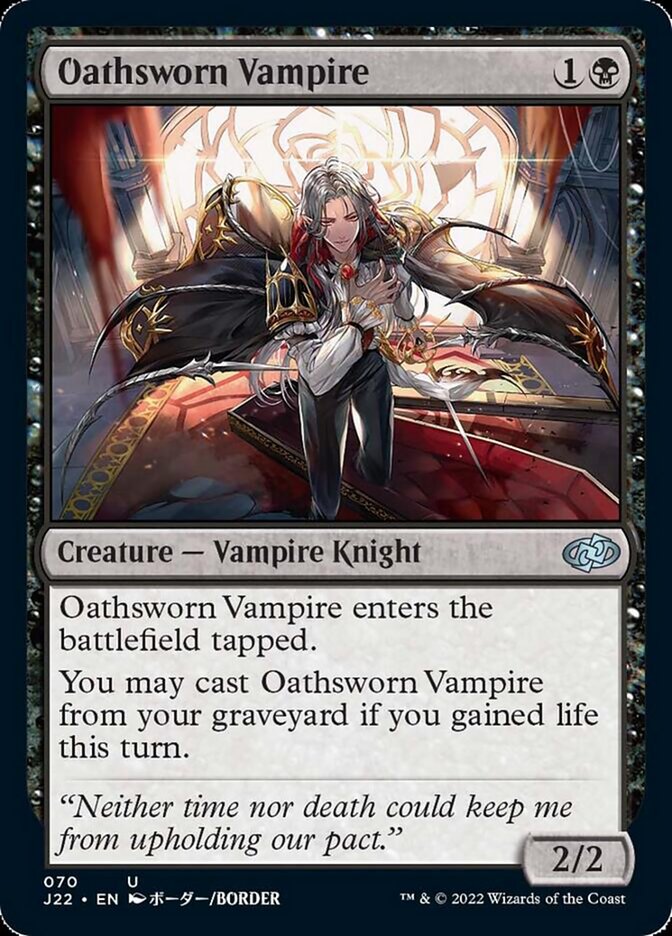 Oathsworn Vampire [Jumpstart 2022] | Rook's Games and More