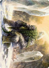 Svella, Ice Shaper Art Card (Gold-Stamped Signature) [Kaldheim: Art Series] | Rook's Games and More