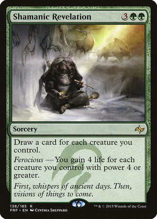 Shamanic Revelation [Fate Reforged] | Rook's Games and More