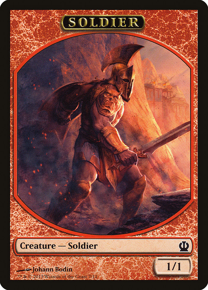 Soldier (7/11) [Theros Tokens] | Rook's Games and More